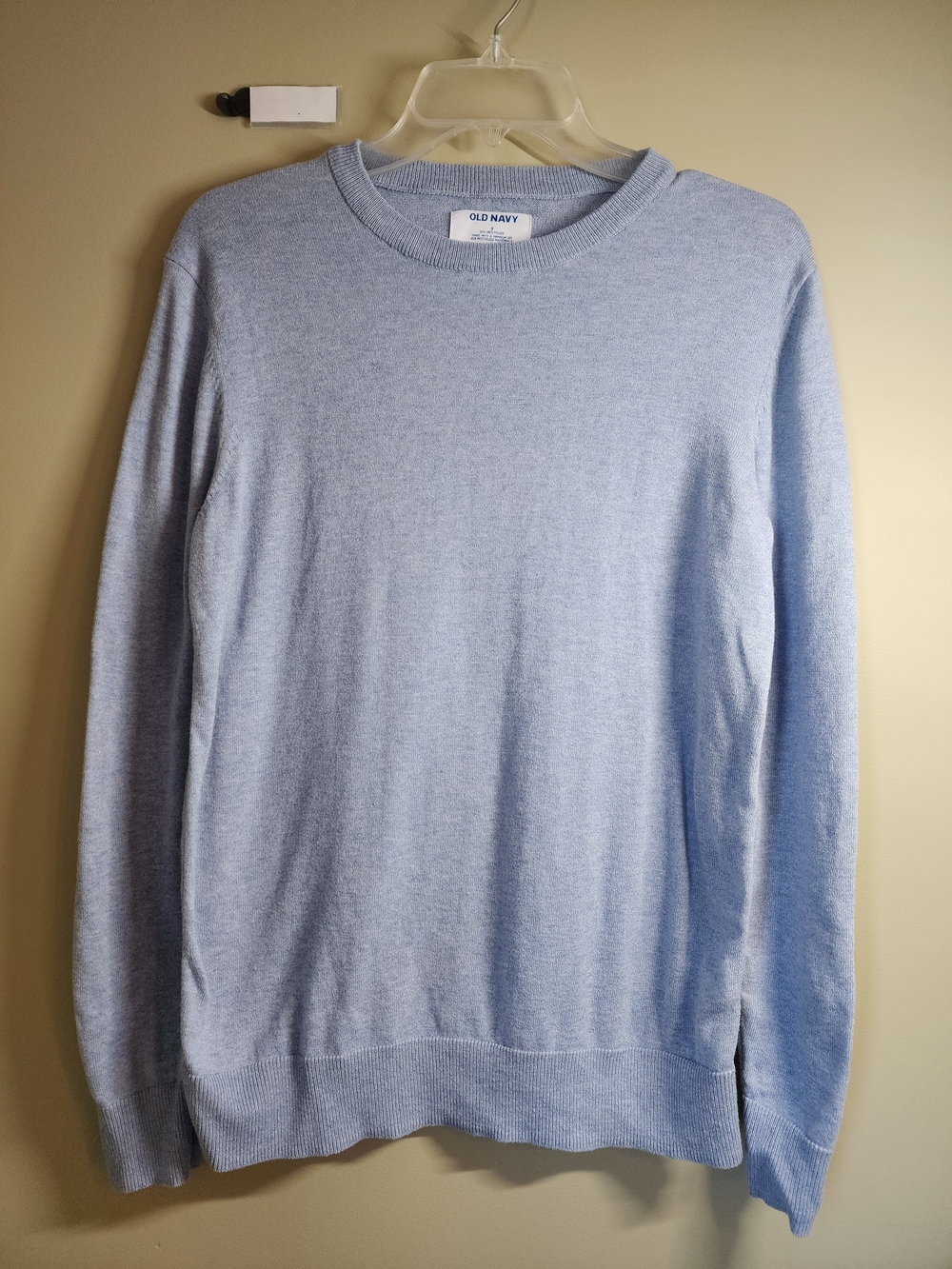 Old Navy Men’s Pale Blue Crewneck Sweater